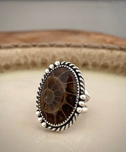 Load image into Gallery viewer, Ammonite Ring