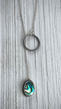 Load image into Gallery viewer, Abalone Lariat Necklace
