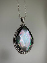 Load image into Gallery viewer, Reserved: Black Mother of Pearl Pendant
