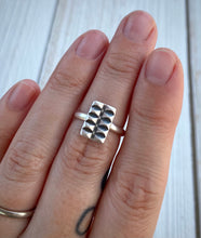 Load image into Gallery viewer, Studded Stacker Ring