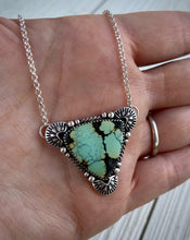 Load image into Gallery viewer, Hand Stamped Bao Canyon Turquoise Necklace