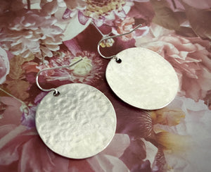 Floral Disc Earring