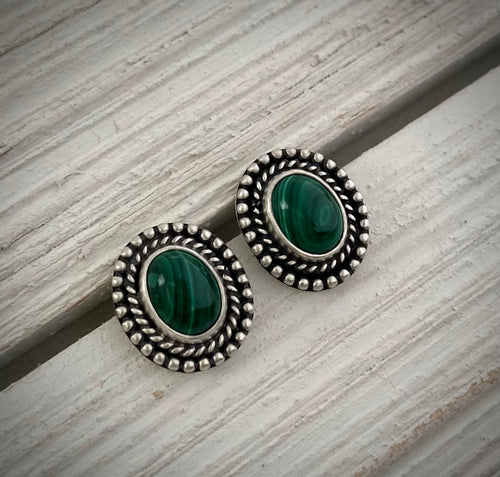 Malachite Studs