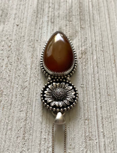 Sunflower Agate Pendant