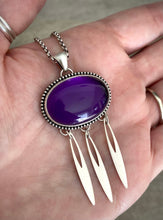 Load image into Gallery viewer, Amethyst Fringe Necklace