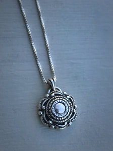 Swirling Charm Necklace