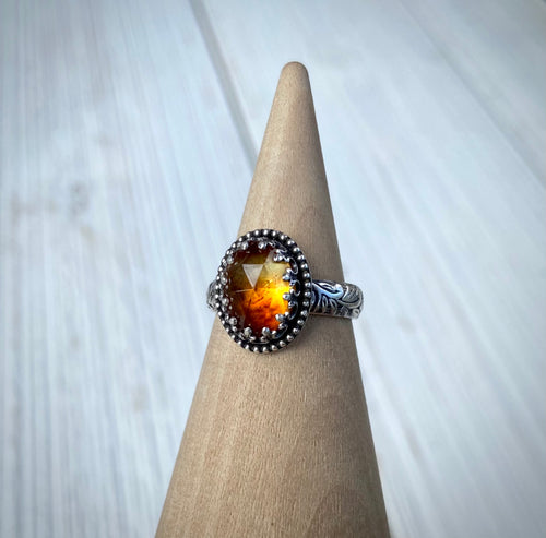 Brandy Citrine Ring