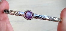 Load image into Gallery viewer, Australian Opal &amp; Star Ruby Stacker Cuffs