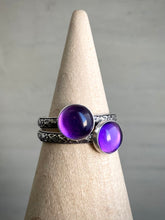 Load image into Gallery viewer, Amethyst Stacker Ring