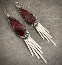 Load image into Gallery viewer, Crazy Lace Fringe Earrings