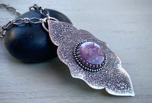 Load image into Gallery viewer, Lepidolite Arabesque Necklace