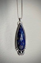 Load image into Gallery viewer, Faceted Lapis Lazuli Pendant