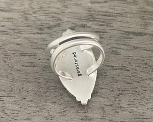 Reserved: Dendrite Opal Ring- Remainder
