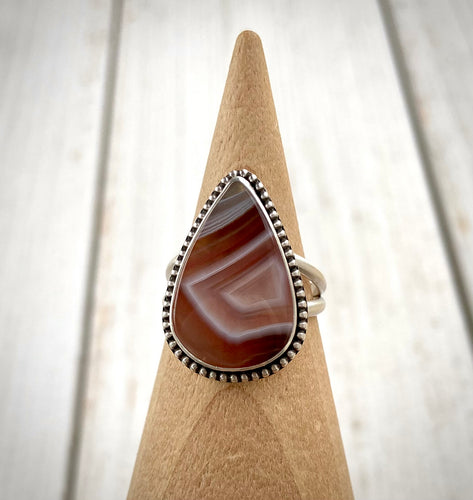 Botswana Agate Ring