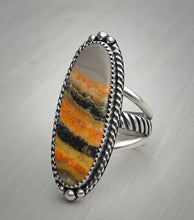Load image into Gallery viewer, Bumblebee Jasper Ring