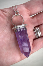Load image into Gallery viewer, Amethyst Point Pendant