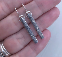 Load image into Gallery viewer, Paisley Bar Earrings-Short
