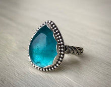 Load image into Gallery viewer, Teal Fluorite Ring