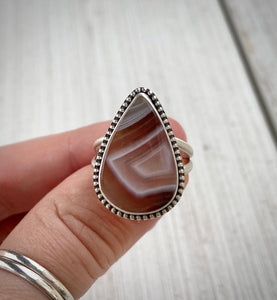 Botswana Agate Ring