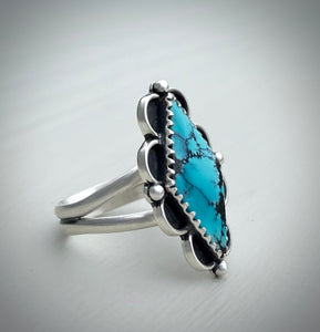 Diamond Bao Canyon Turquoise Ring
