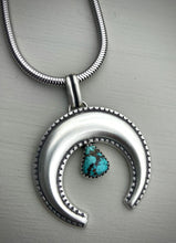 Load image into Gallery viewer, Royston Turquoise Naja Pendant