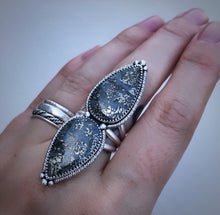 Load image into Gallery viewer, Double Marcasite Ring