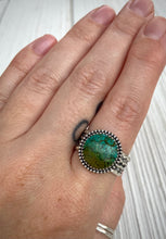 Load image into Gallery viewer, Hubei Turquoise Wide Band Ring