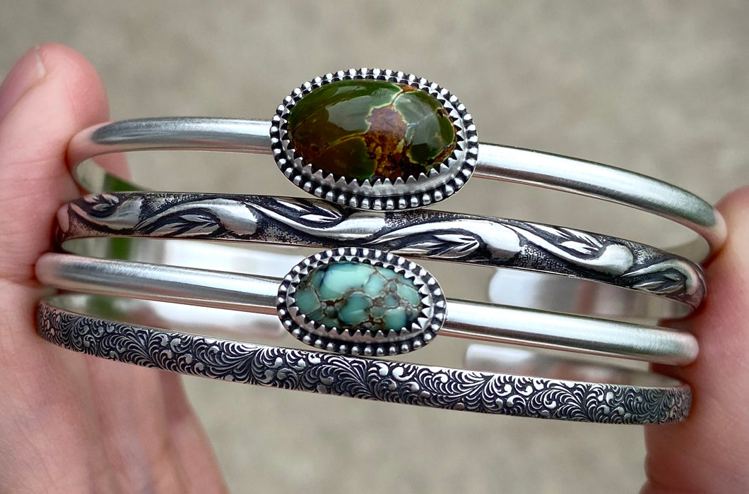 RESERVED: Custom Stacker Cuff Set