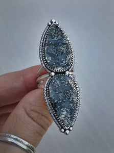Double Marcasite Ring
