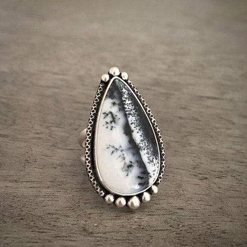 Dendrite Agate Ring