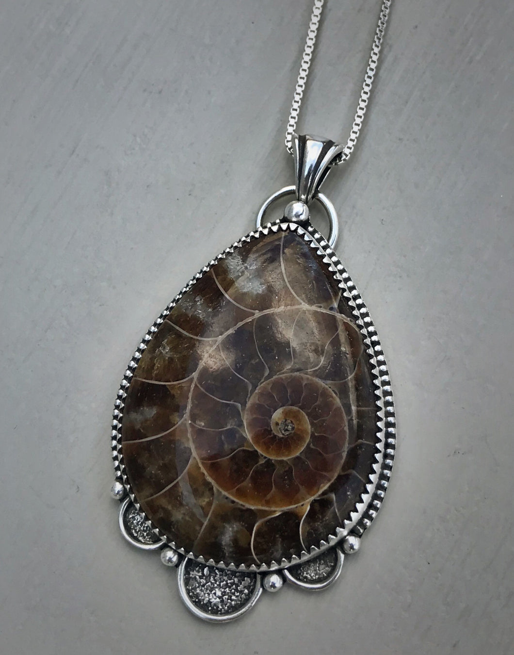 Ammonite Pendant