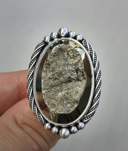 RESERVED: Custom Pyrite Ring