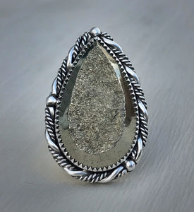 RESERVED: Custom Pyrite Ring